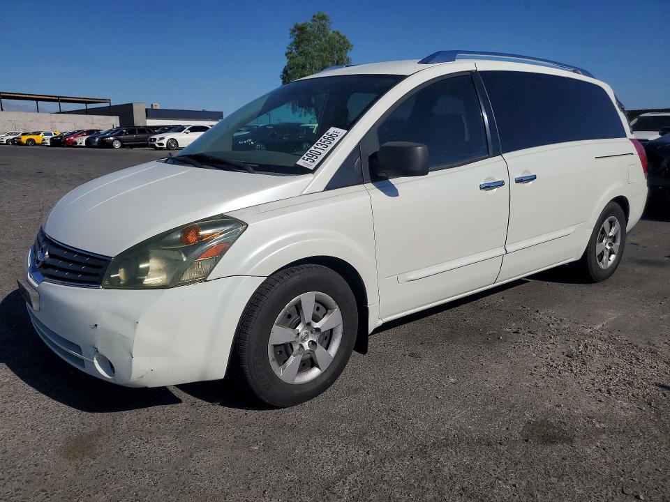 59013566 :رقم المزاد ، 5N1BV28U97N110700 vin ، 2007 Niss Quest Van مزاد بيع