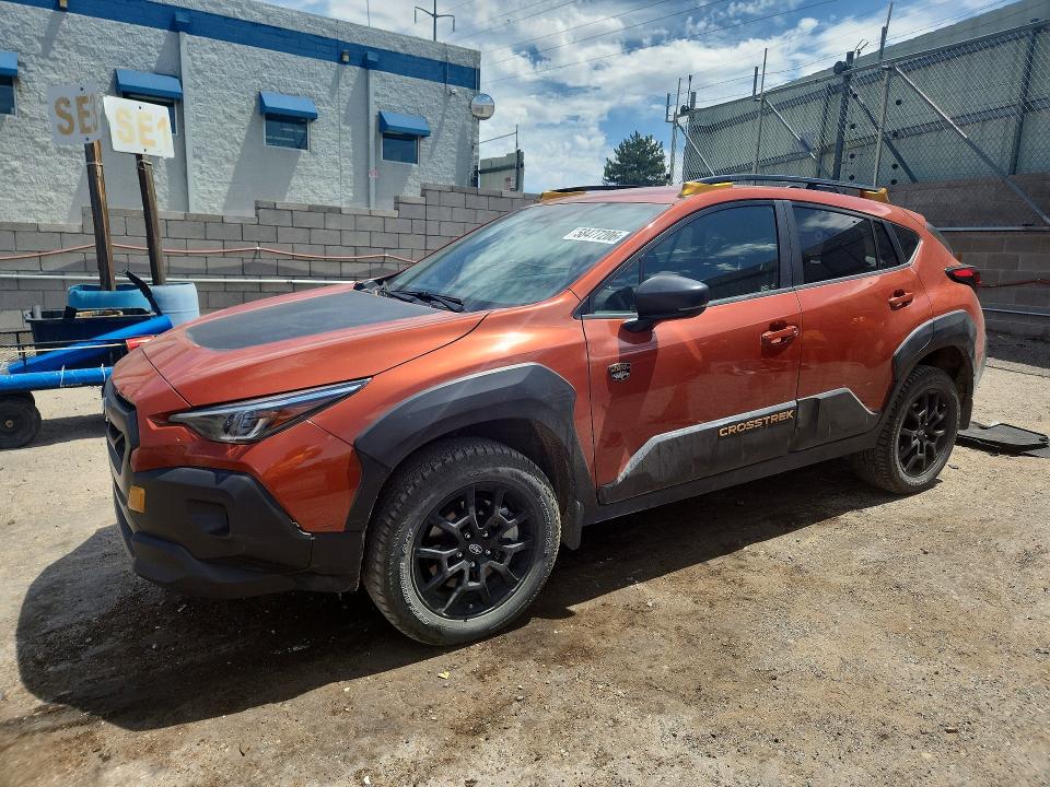 58477206 :رقم المزاد ، 4S4GUHT66R3840390 vin ، 2024 Subaru Crosstrek مزاد بيع