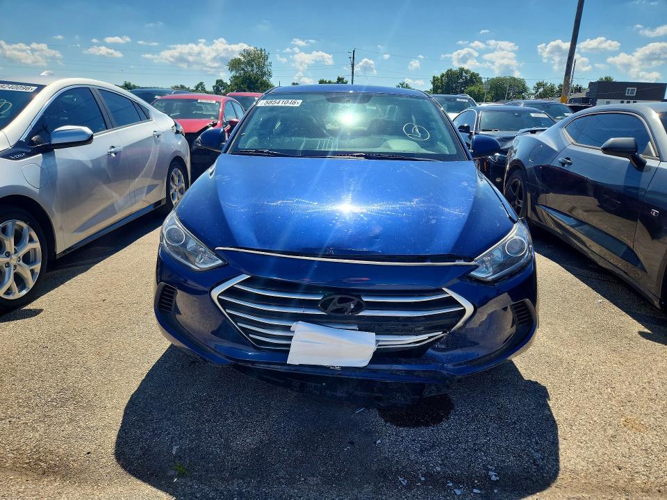 2018 Hyundai Elantra მანქანა იყიდება აუქციონზე, vin: 5NPD84LF4JH300730, აუქციონის ნომერი: 58541046