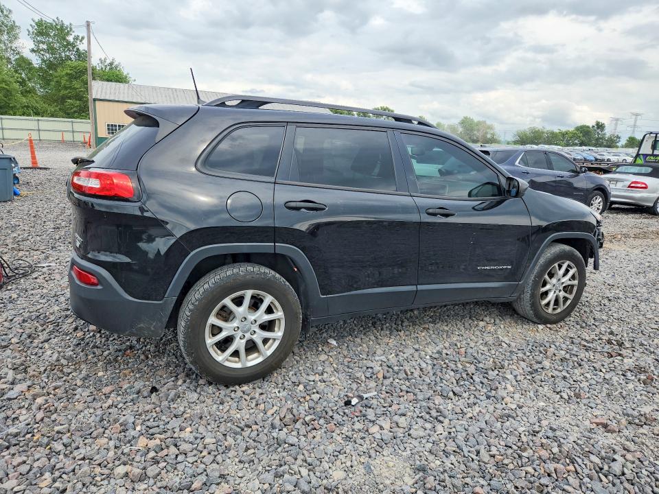 Продаж на аукціоні авто 2017 Jeep Cherokee, vin: 1C4PJMAB7HW551733, номер лоту: 56617316