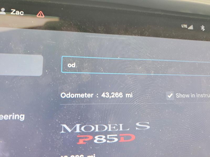 Продажа на аукционе авто 2015 Tesla Model S, vin: 5YJSA1H47FF097176, номер лота: 58096536