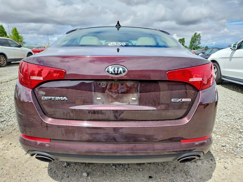 2013 Kia Optima მანქანა იყიდება აუქციონზე, vin: 5XXGN4A70DG215742, აუქციონის ნომერი: 58750806