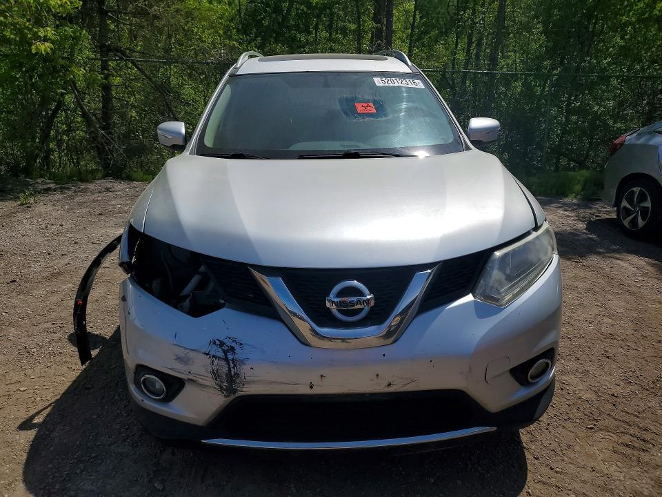 Aukcja sprzedaży 2015 Nissan Rogue, vin: 5N1AT2MT9FC881344, numer aukcji: 52012316