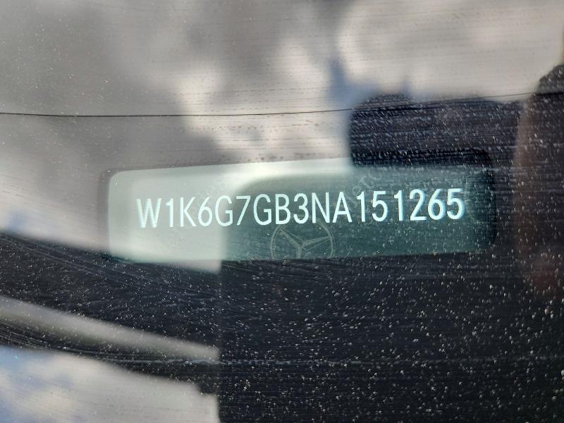 Продаж на аукціоні авто 2022 Mercedes-benz S, vin: W1K6G7GB3NA151265, номер лоту: 55991456