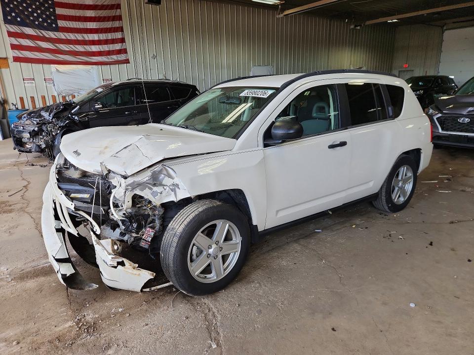 55980206 :رقم المزاد ، 1J8FF47W67D197553 vin ، 2007 Jeep Compass مزاد بيع