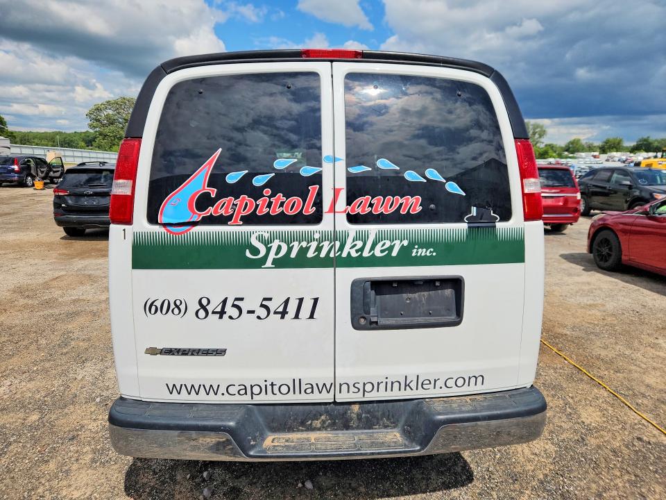 55902106 :رقم المزاد ، 1GAZGPFG7J1278477 vin ، 2018 Chevrolet Express G2500 مزاد بيع