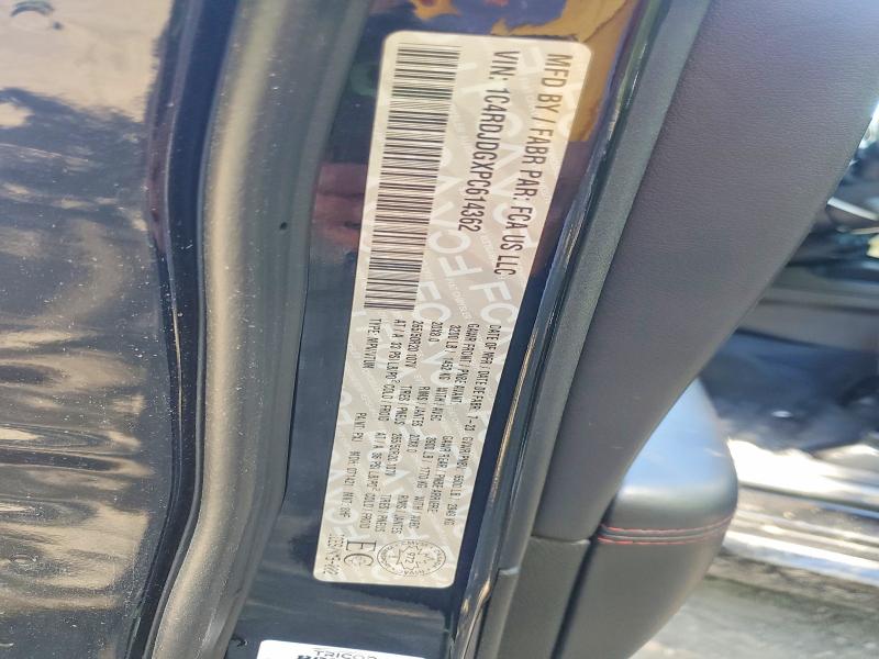 Aukcja sprzedaży 2023 Dodge Durango, vin: 1C4RDJDGXPC614362, numer aukcji: 48799446