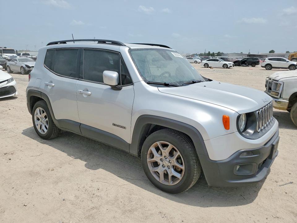 Продажа на аукционе авто 2018 Jeep Renegade, vin: ZACCJABB6JPJ09148, номер лота: 58569436