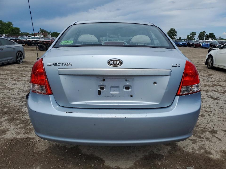 Продажа на аукционе авто 2008 Kia Spectra, vin: KNAFE121885528243, номер лота: 57258136