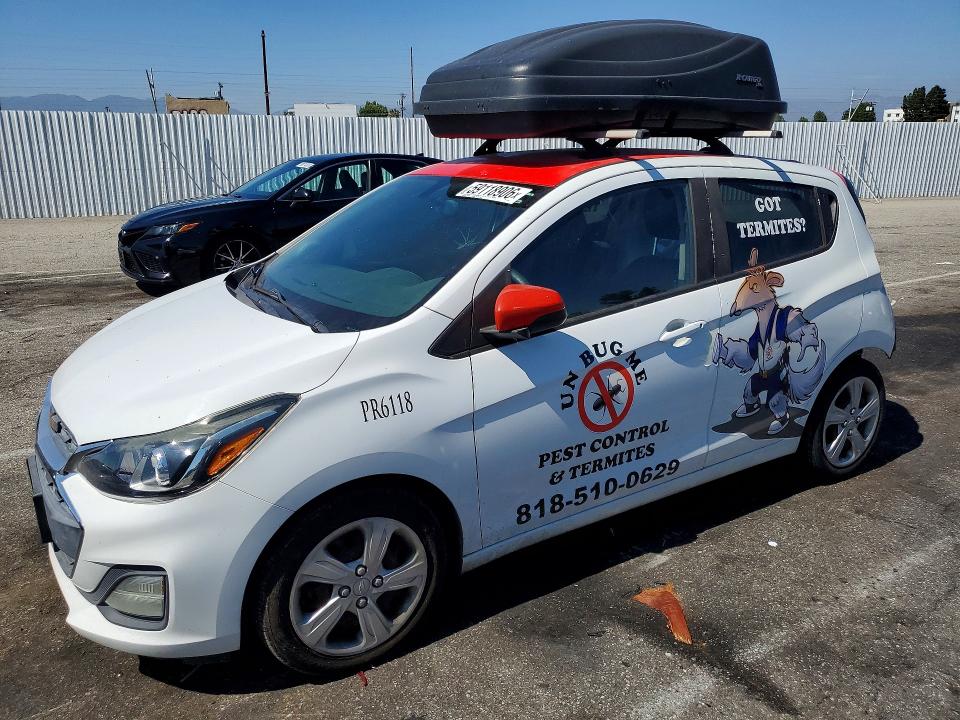 2019 Chevrolet Spark მანქანა იყიდება აუქციონზე, vin: KL8CB6SAXKC732954, აუქციონის ნომერი: 59118906