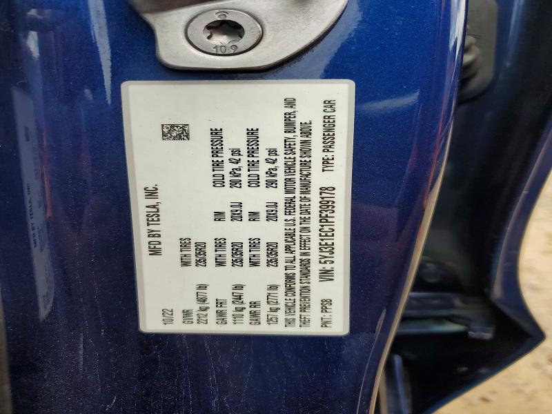 Продаж на аукціоні авто 2023 Tesla Model 3, vin: 5YJ3E1EC1PF399178, номер лоту: 56043286