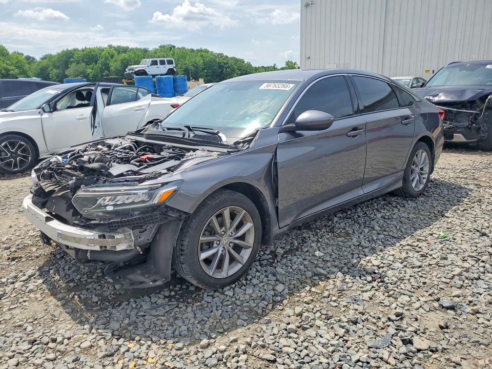 56763266 :رقم المزاد ، 1HGCV1F18MA105939 vin ، 2021 Honda Accord مزاد بيع