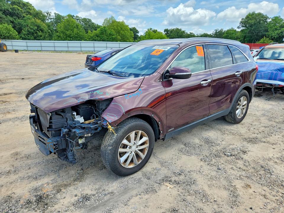 57837856 :رقم المزاد ، 5XYPGDA3XHG324802 vin ، 2017 Kia Sorento مزاد بيع