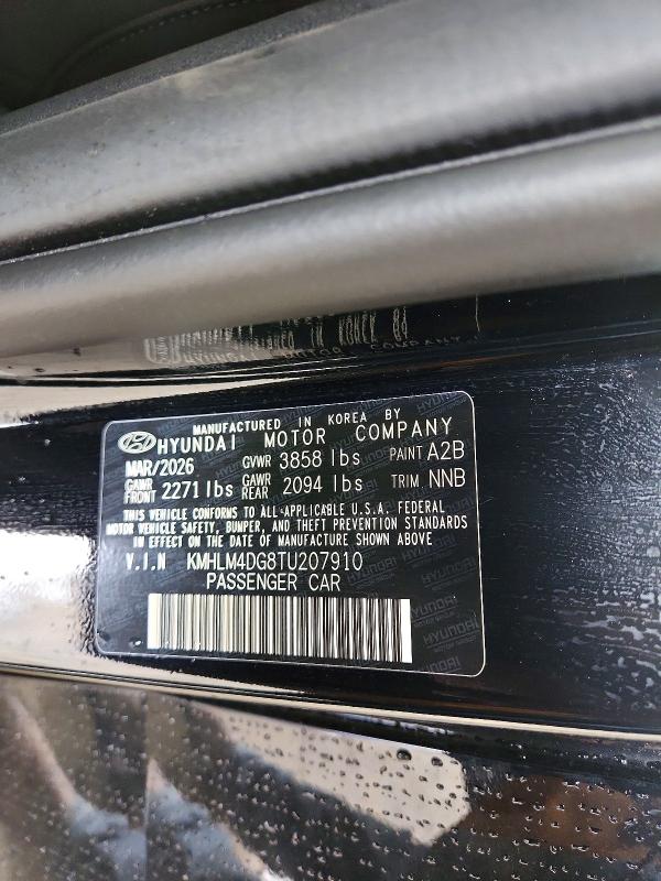 2026 Hyundai Elantra მანქანა იყიდება აუქციონზე, vin: KMHLM4DG8TU207910, აუქციონის ნომერი: 56228696
