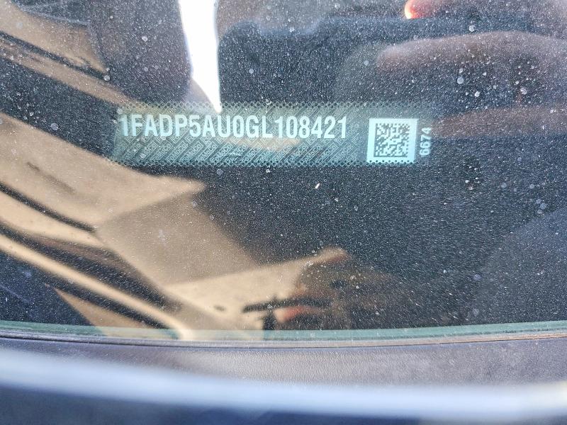 2016 Ford C-max მანქანა იყიდება აუქციონზე, vin: 1FADP5AU0GL108421, აუქციონის ნომერი: 55904596