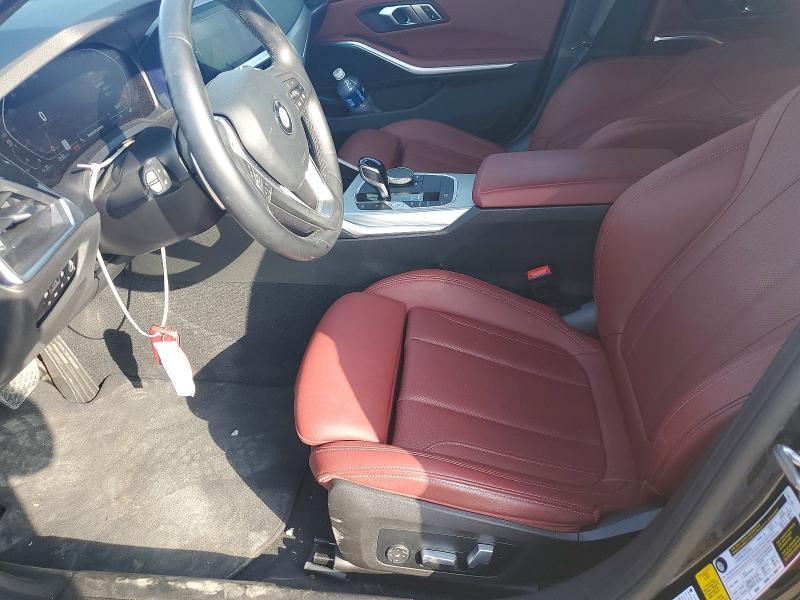 2022 Bmw 330i მანქანა იყიდება აუქციონზე, vin: 3MW5R1J07N8C70675, აუქციონის ნომერი: 58251636