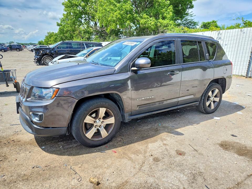 2016 Jeep Compass მანქანა იყიდება აუქციონზე, vin: 1C4NJDEBXGD725970, აუქციონის ნომერი: 57493566