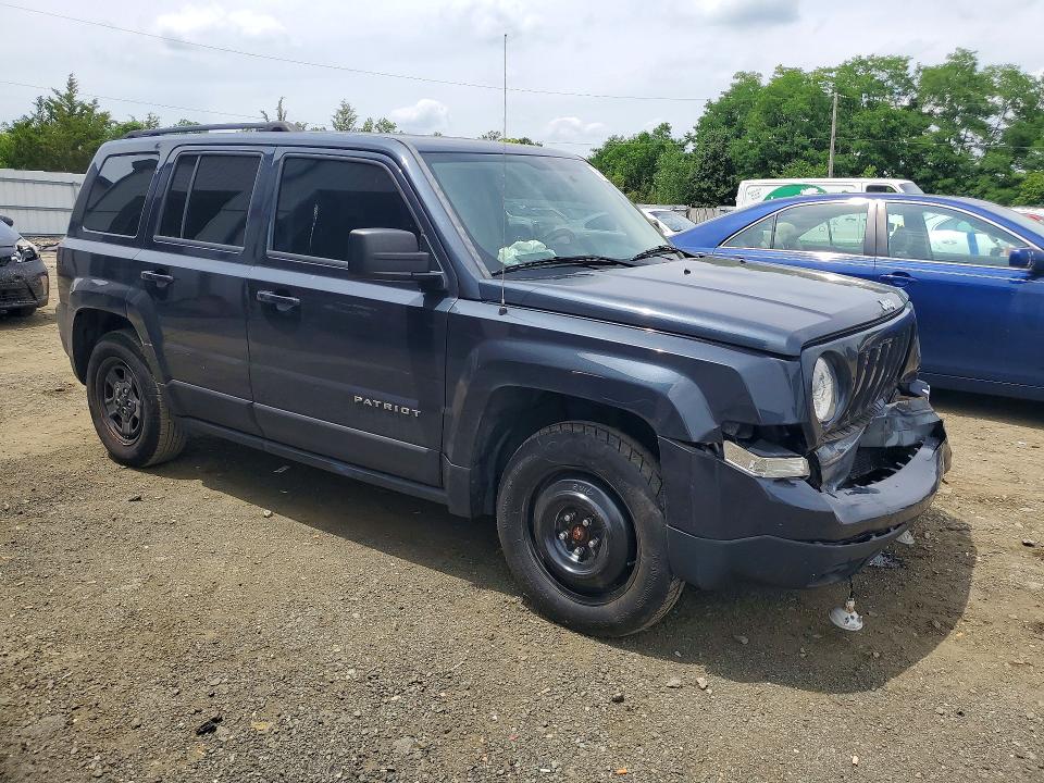 Aukcja sprzedaży 2016 Jeep Patriot, vin: 1C4NJPBB3GD547339, numer aukcji: 58556276