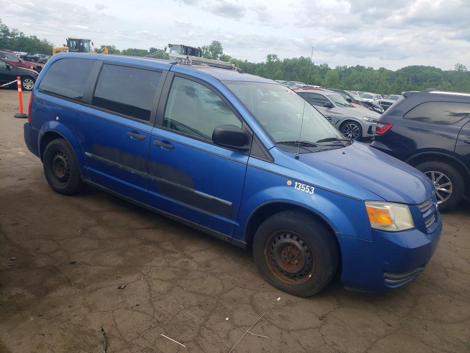 2008 Dodge Grand Caravan მანქანა იყიდება აუქციონზე, vin: 2D8HN44HX8R614083, აუქციონის ნომერი: 55565956