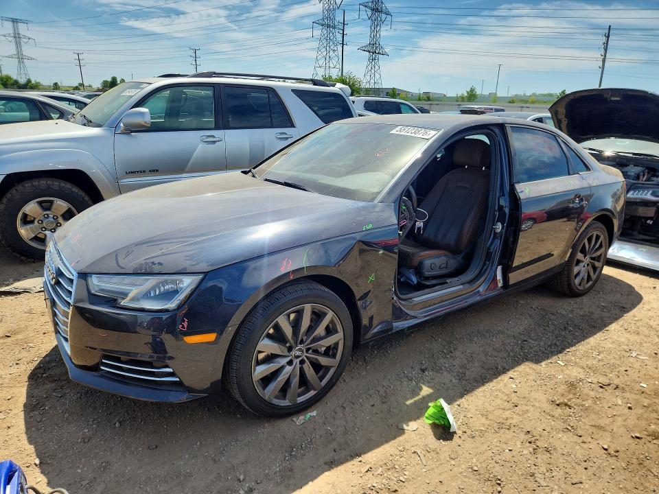 Продажа на аукционе авто 2017 Audi A4, vin: WAUANAF44HN024433, номер лота: 55123876