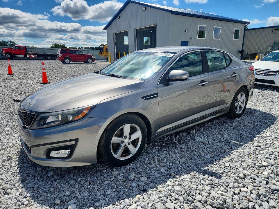 2015 Kia Optima მანქანა იყიდება აუქციონზე, vin: 5XXGM4A74FG491492, აუქციონის ნომერი: 57370296