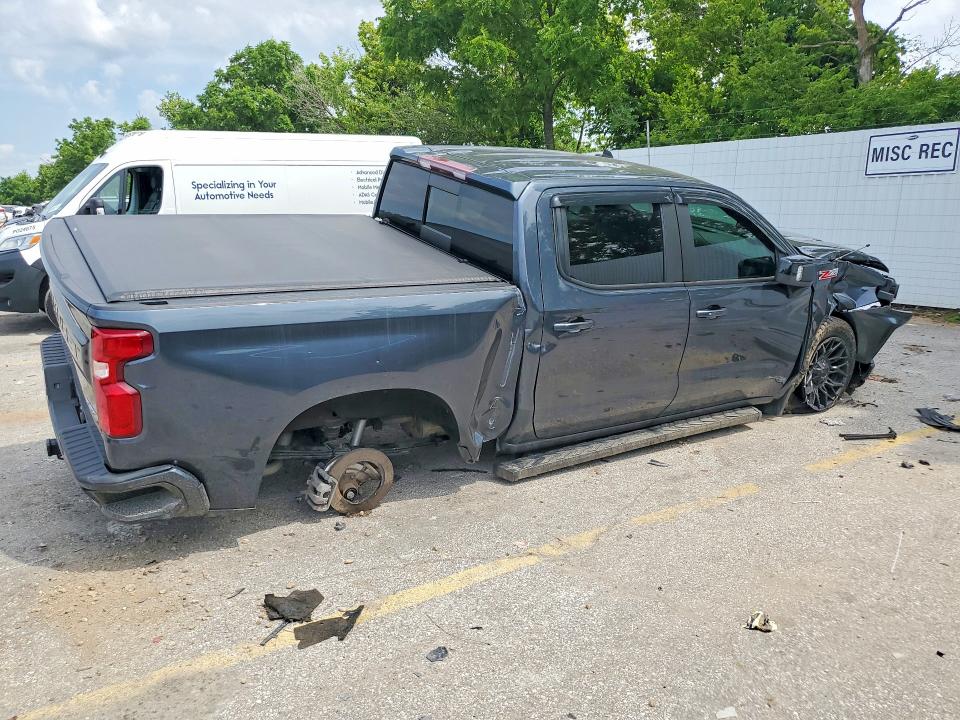 Продаж на аукціоні авто 2022 Chevrolet Silverado Ltd, vin: 1GCUYEED3NZ105010, номер лоту: 55737396