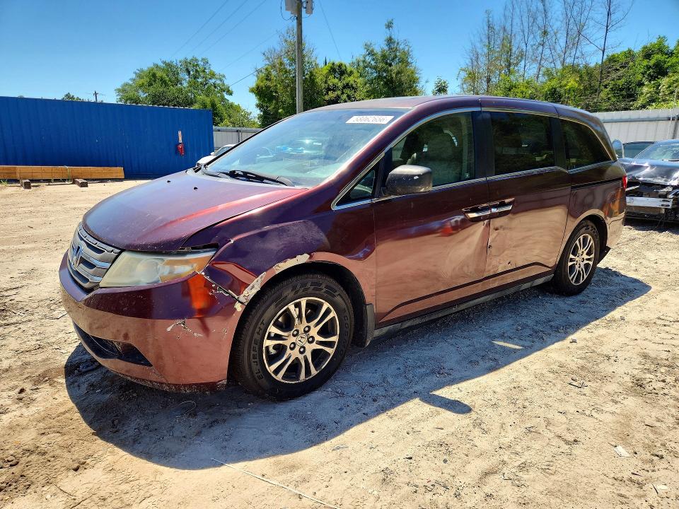 58062656 :رقم المزاد ، 5FNRL5H64BB073638 vin ، 2011 Honda Odyssey مزاد بيع