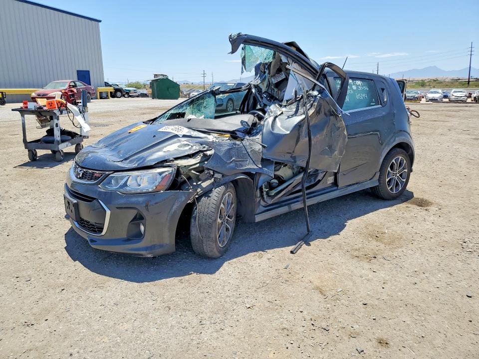 2018 Chevrolet Sonic მანქანა იყიდება აუქციონზე, vin: 1G1JD6SGXJ4101829, აუქციონის ნომერი: 56974666