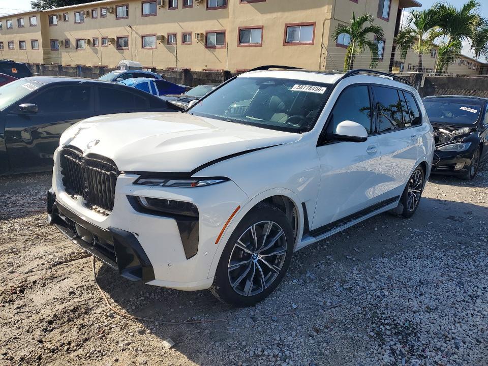2025 Bmw X7 მანქანა იყიდება აუქციონზე, vin: 5UX23EM09S9W48991, აუქციონის ნომერი: 58778496