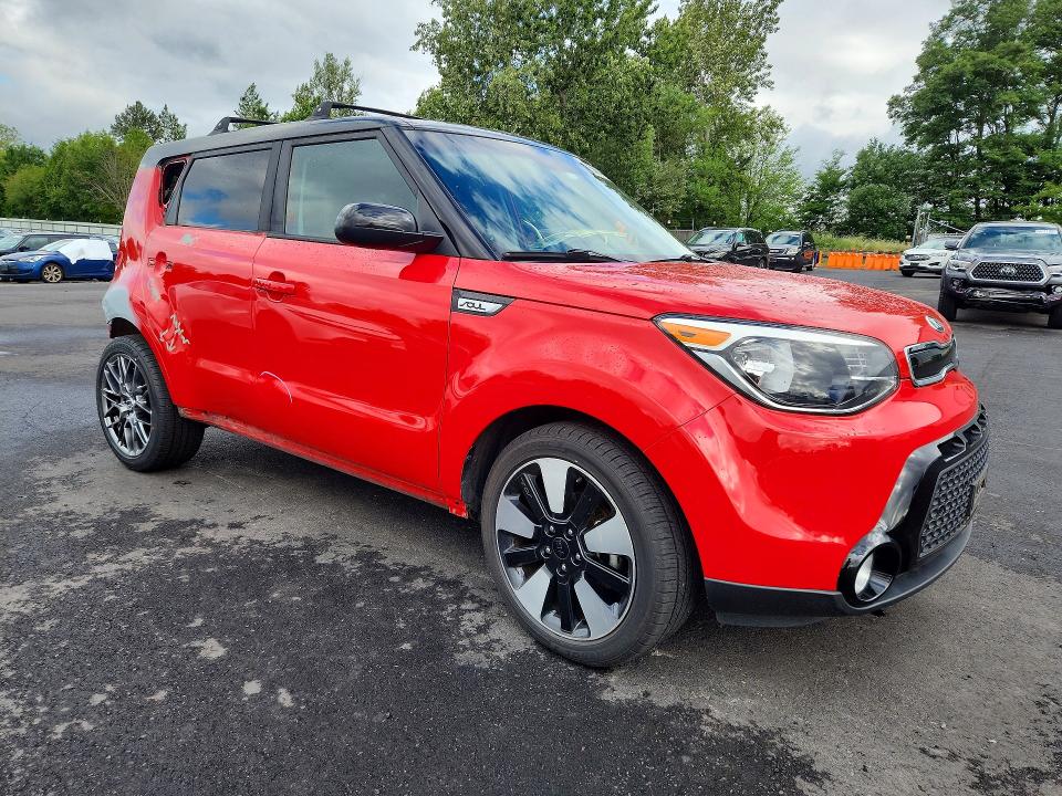2016 Kia Soul მანქანა იყიდება აუქციონზე, vin: KNDJP3A51G7398722, აუქციონის ნომერი: 56639646