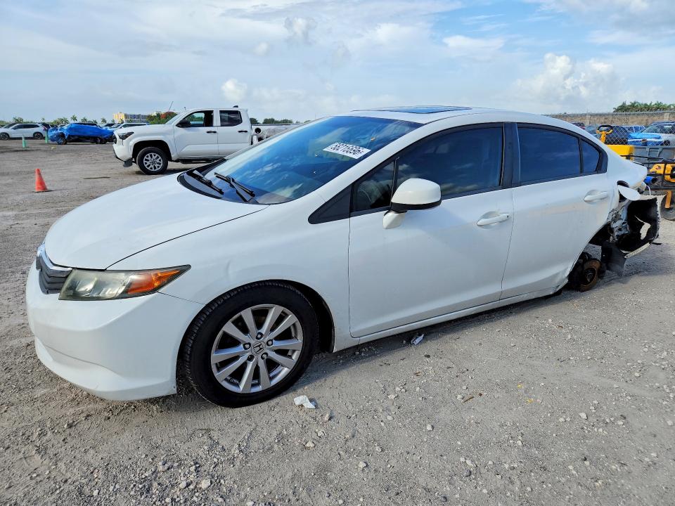 Auction sale of the 2012 Honda Civic, vin: 2HGFB2F94CH524436, lot number: 58216696