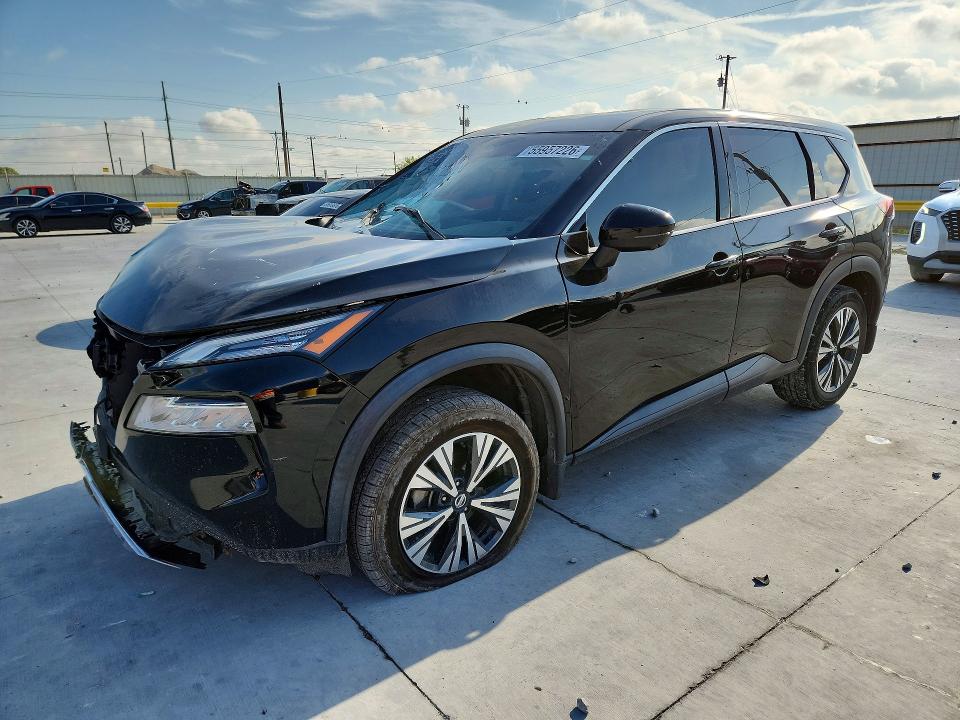 2021 Nissan Rogue მანქანა იყიდება აუქციონზე, vin: 5N1AT3BA6MC744849, აუქციონის ნომერი: 55957226