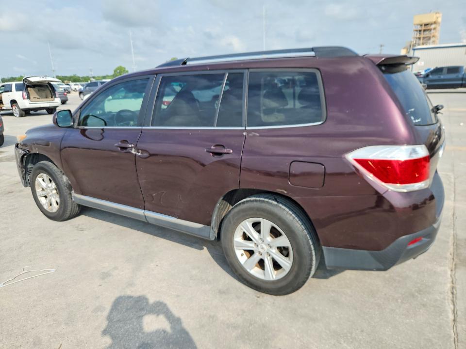 2012 Toyota Highlander მანქანა იყიდება აუქციონზე, vin: 5TDZA3EH1CS020991, აუქციონის ნომერი: 58961406