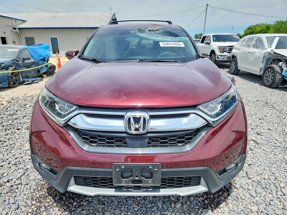 2019 Honda Cr-v მანქანა იყიდება აუქციონზე, vin: 7FARW2H84KE000846, აუქციონის ნომერი: 55831426