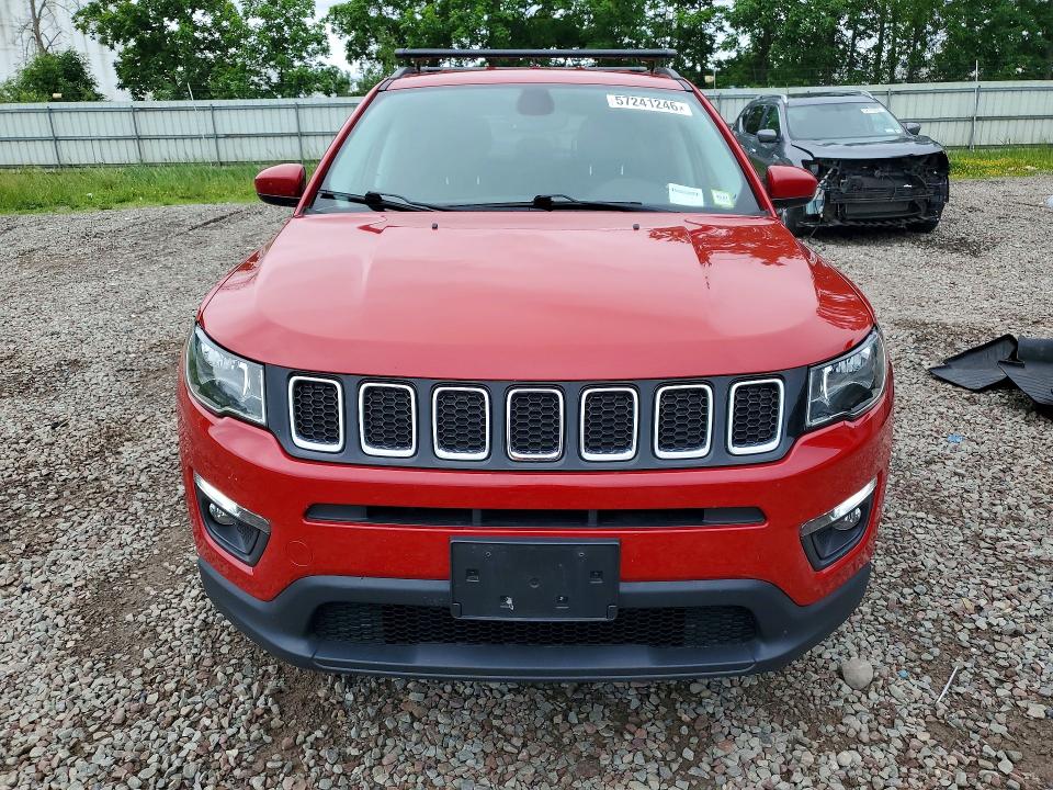 Продаж на аукціоні авто 2019 Jeep Compass, vin: 3C4NJDBB3KT593786, номер лоту: 57241246