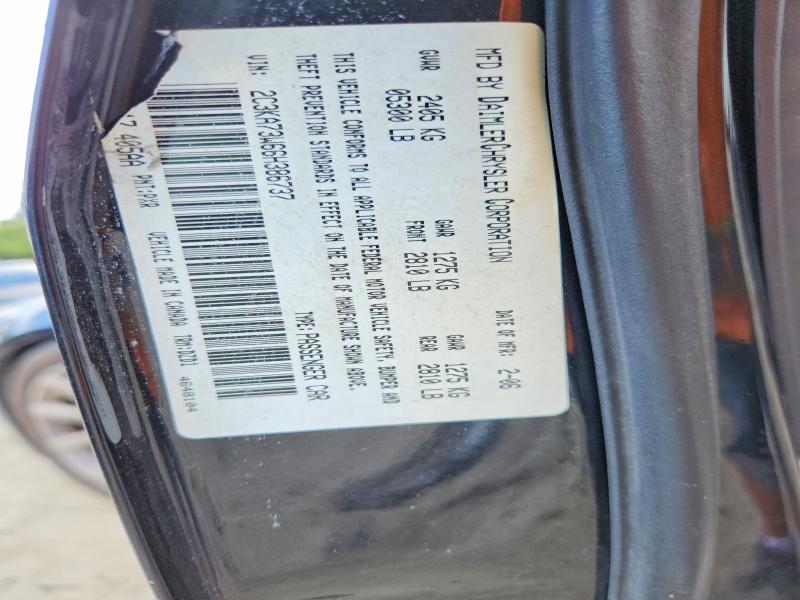 59063696 :رقم المزاد ، 2C3KA73W66H386737 vin ، 2006 Chrysler 300c مزاد بيع