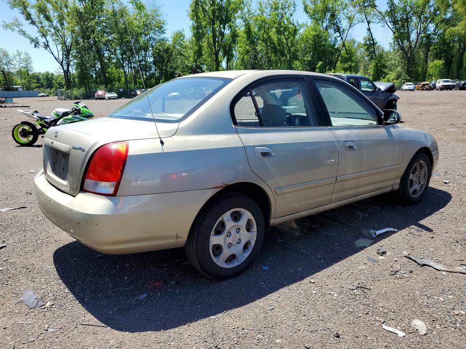 56140556 :رقم المزاد ، KMHDN45D91U142035 vin ، 2001 Hyundai Elantra مزاد بيع