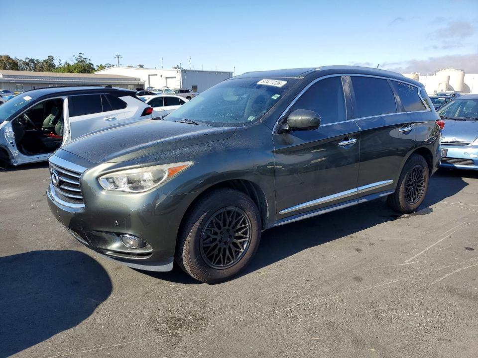 2013 Infiniti Jx35 მანქანა იყიდება აუქციონზე, vin: 5N1AL0MN2DC310734, აუქციონის ნომერი: 57477226
