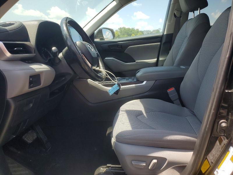 59114396 :رقم المزاد ، 5TDZZRAH2LS014084 vin ، 2020 Toyota Highlander مزاد بيع