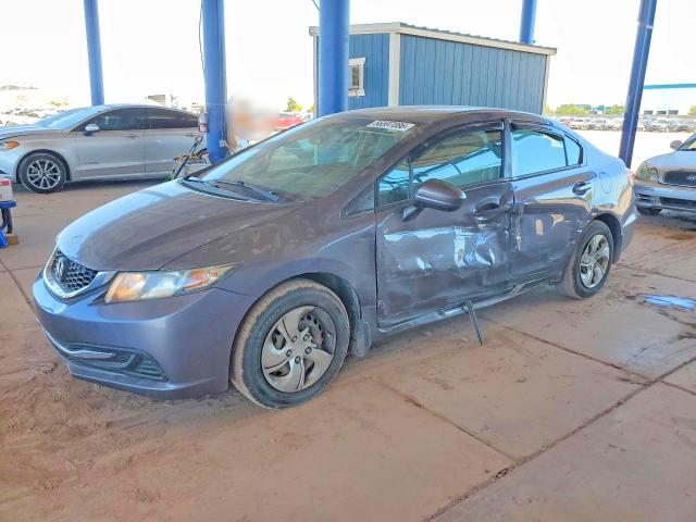 Auction sale of the 2015 Honda Civic, vin: 2HGFB2F41FH051944, lot number: 56597086