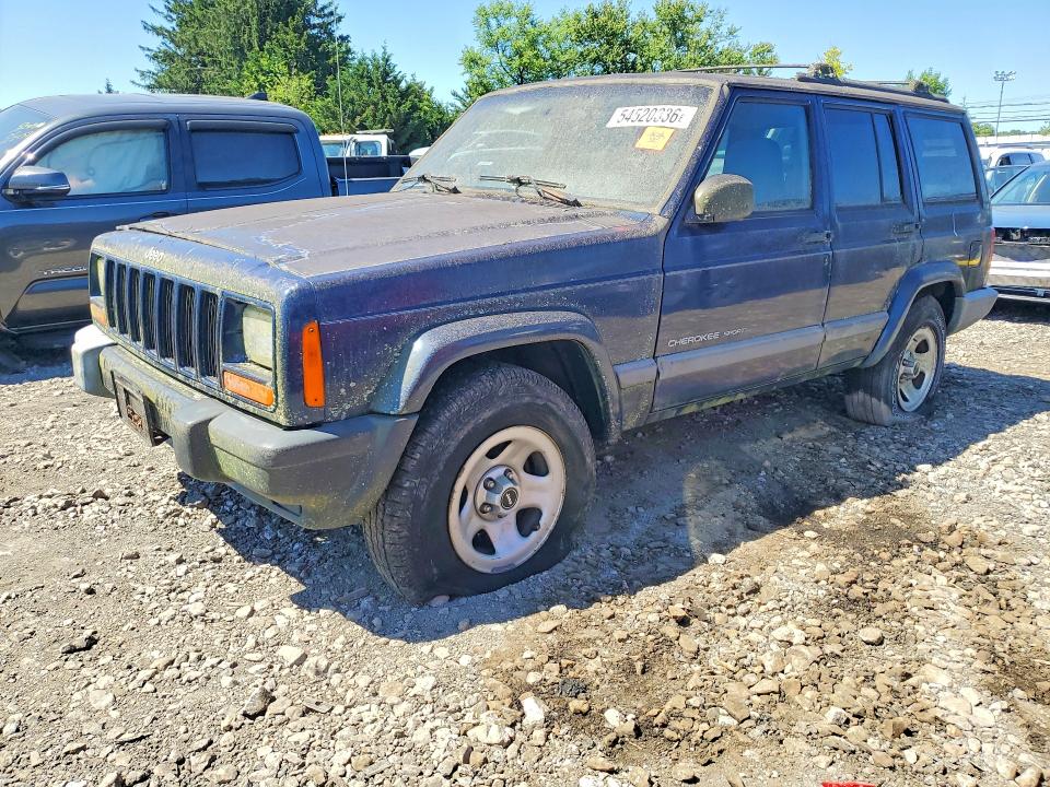 54520336 :رقم المزاد ، 1J4FF48S61L613546 vin ، 2001 Jeep Cherokee مزاد بيع