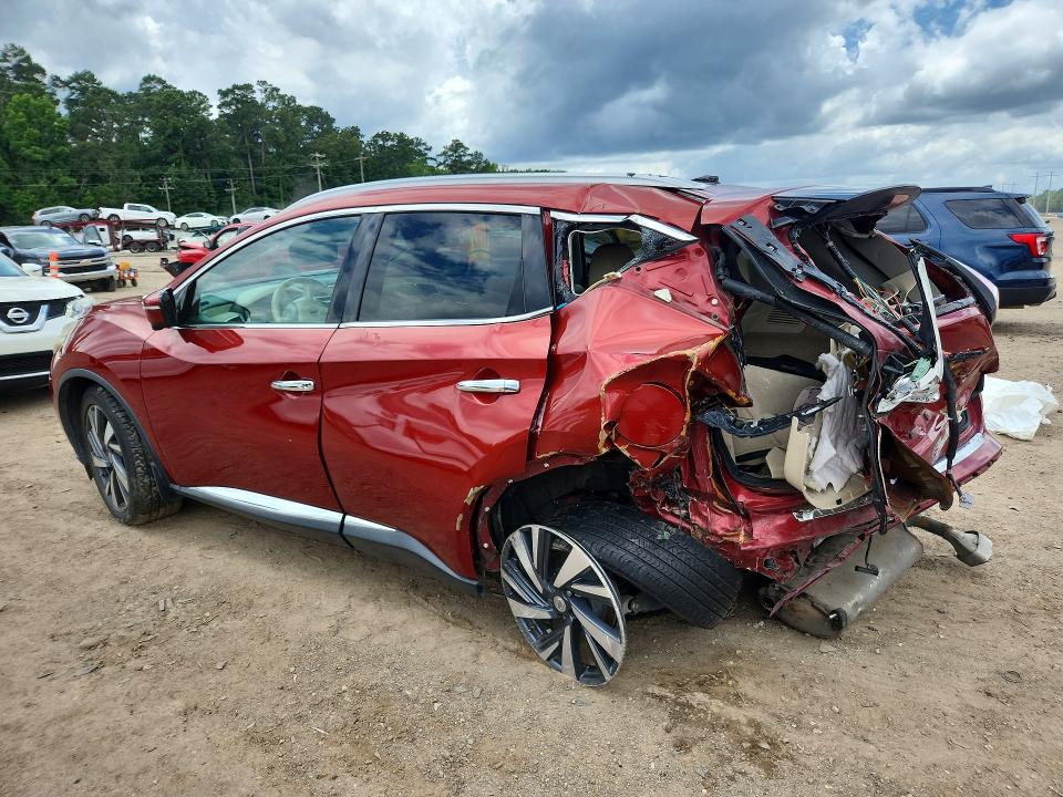 2015 Nissan Murano მანქანა იყიდება აუქციონზე, vin: 5N1AZ2MG1FN260895, აუქციონის ნომერი: 55604306