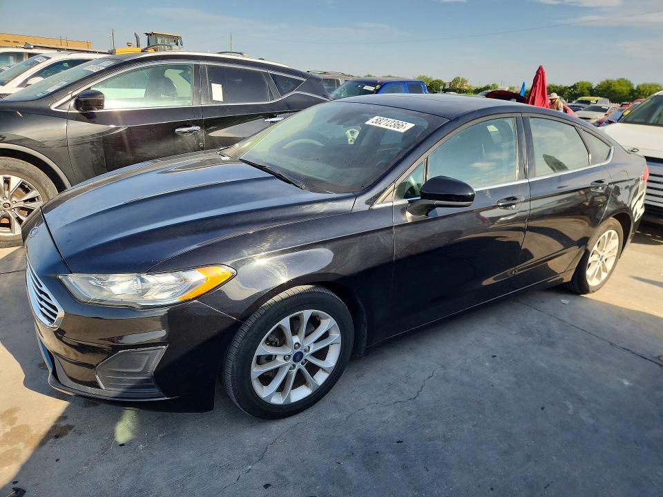 58212366 :رقم المزاد ، 3FA6P0HD0LR191264 vin ، 2020 Ford Fusion مزاد بيع