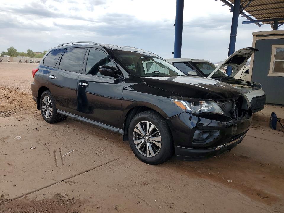 58836496 :رقم المزاد ، 5N1DR2MN5HC614556 vin ، 2017 Nissan Pathfinder مزاد بيع