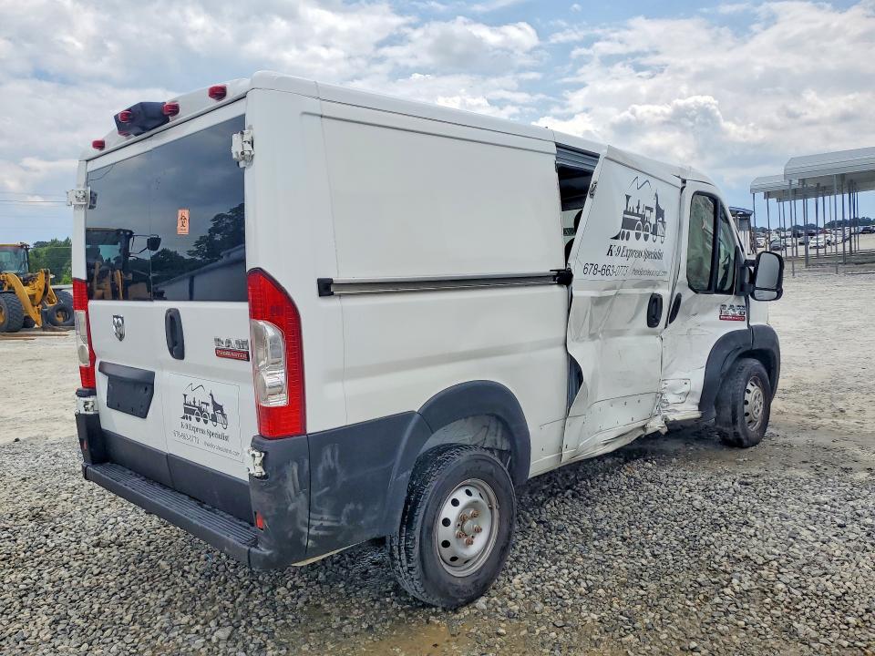 55775596 :رقم المزاد ، 3C6TRVAG7KE508348 vin ، 2019 Ram Promaster 1500 مزاد بيع