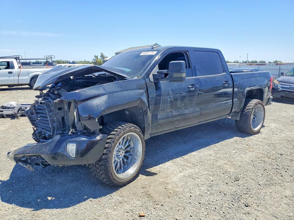 Продаж на аукціоні авто 2018 Chevrolet Silverado, vin: 3GCUKREC6JG437534, номер лоту: 55361116