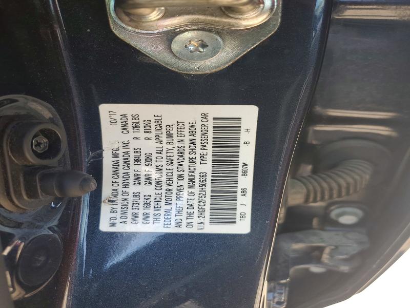 Aukcja sprzedaży 2018 Honda Civic, vin: 2HGFC2F52JH506363, numer aukcji: 56509406