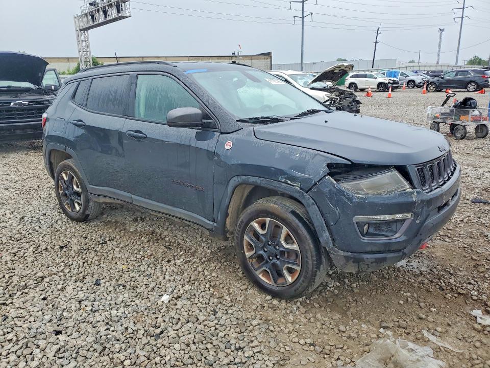 2017 Jeep Compass მანქანა იყიდება აუქციონზე, vin: 3C4NJDDB7HT597541, აუქციონის ნომერი: 59109196