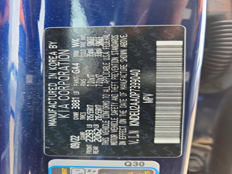 56614916 :رقم المزاد ، KNDEU2AA0P7399040 vin ، 2023 Kia Seltos مزاد بيع
