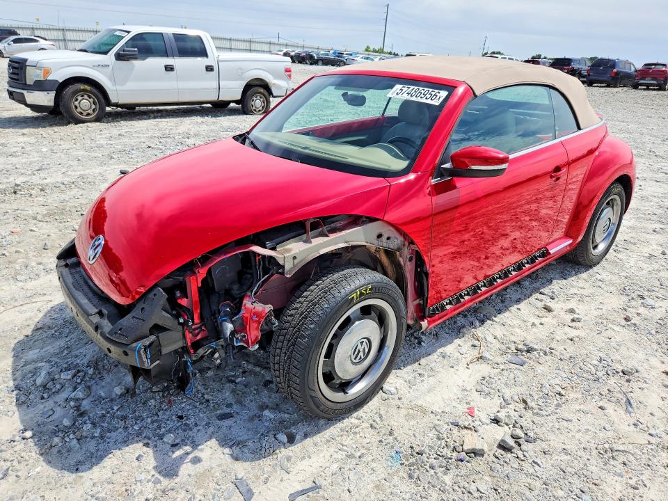2014 Volkswagen Beetle მანქანა იყიდება აუქციონზე, vin: 3VW517AT0EM823162, აუქციონის ნომერი: 57486956